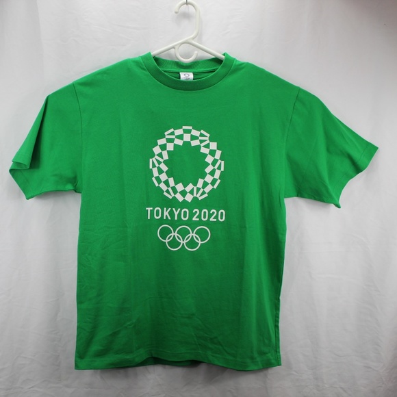 Tokyo 2020 Other - Tokyo 2020 Olympics Green T-Shirt Size M